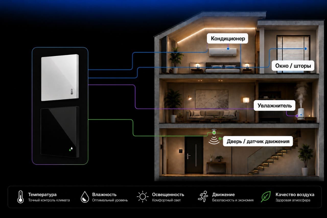 Управление системой KNX