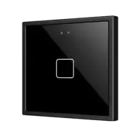 Zennio ZVIF70X1A Flat 70 Х1. PC-ABS Емкостная кнопка 70x70 - 1 кнопка - Антрацит (рамка ZS70 не входит в комплект)
