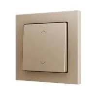 Zennio ZS55CSOFT12SHC Накладка на одноклавишный выключатель KNX Soft Push Button с иконками вверх / вниз
