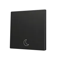 Zennio ZS70CSOFT11AC ZS70, Накладка для простых кнопок KNX Soft 70x70 мм, Наклон вниз, Антрацит, На заказ