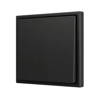 Zennio ZS701PB2A ZS70, Простая мягкая кнопка для 2 бинарных входов 70x70 мм – Антрацит