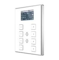 Zennio ZVI-TMDV-AW TMD-Display View / Контроллер комнатный KNX, 8 сенсорных кнопок, дисплей 1.8 дюймов с меню