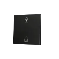 Zennio ZS55CSOFT12AC ZS55, Накладка для кнопки Simple KNX Soft 55x55 мм, Наклон вверх и вниз, Антрацит, На заказ