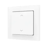 Zennio ZS551PB2SMW ZS55. Простая сенсорная кнопка для 1 двоичного входа, 55 x 55 мм, матовый белый