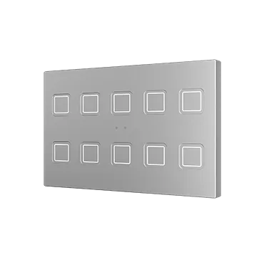 Zennio ZVITXLX10 Емкостный сенсорный выключатель с подсветкой Tecla XL X10