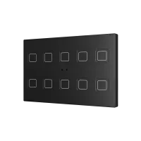Zennio ZVITRXL10A Tecla RGB XL 10. PC-ABS Емкостная кнопка, 10 кнопок