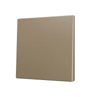 Zennio ZS70CSOFT11C ZS70, Крышка для мягкой кнопки Simple KNX 70x70 мм, Наклон вниз, Шампанское