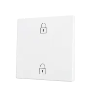 Zennio ZS70CSOFT12MWC ZS70, Накладка для кнопки Simple KNX Soft 70x70 мм, Наклон вверх и вниз, Матовый белый, На заказ