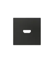 Zennio 830002505 ZS55. Заглушка для HDMI-модуля 55x55 мм - антрацит