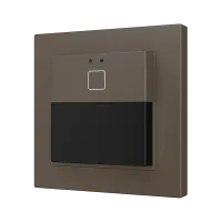 Zennio ZPDW1V2M Presentia W1 v2. Датчик движения KNX для настенного монтажа, 1 кнопка, мокко
