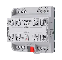 Zennio ZIO-MB8P Многофункциональный релейный модуль KNX MAXinBOX8 Plus