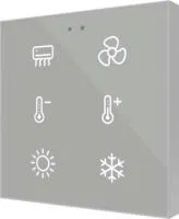 Zennio ZVI-F6 Выключатель сенсорный KNX Flat F6, 6-кнопочный