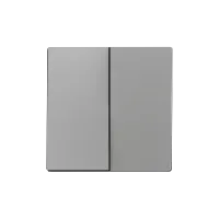 Zennio 830001906 ZS55, Защитная накладка на один переключатель 55x55 мм, Серебристый, На заказ