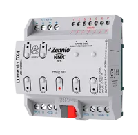Zennio ZDI-RGBDX4 Lumento DX4/Контроллер KNX для LED RGB-W, 4-канала, на DIN рейку