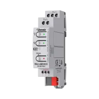 Zennio ZIOMCB22 MicroBOX 22. Релейный актуатор KNX с поддержкой KNX Secure - 2 выхода 10 А/230В, 2 входа