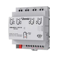 Zennio ZDI110X4 Диммер 4-канальный, с аналоговыми выходами 1–10, DIMinBOX 1-10V X4