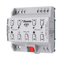 Zennio ZCL-2XFC2P MAXinBOX FANCOIL 2CH2P / Контроллер KNX для 2-х трубных фанкойлов, 2 канальный