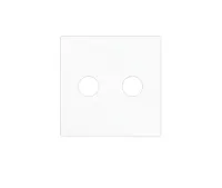 Zennio 830002309 ZS55. Заглушка для вставки RCA 55x55 мм - матово-белая