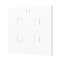 Zennio ZVIT4W Tecla 4. PC-ABS Емкостная кнопка - 4 кнопки - Белый