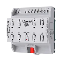 Zennio ZCL-8HT24 HeatingBOX 24V 8X / Контроллер отопления KNX, 8 каналов, 24 VAC/DC