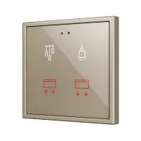 Zennio ZVIFR70X4 Выключатель сенсорный KNX Flat RGB 70 X4, 4 кнопки, 70x70, кастомизируемый