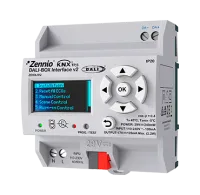 Zennio ZDIDLIV2 Интерфейс KNX-DALI для DIN-рейки (4,5 единицы) Интерфейс DALI-BOX v2