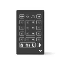 Zennio ZN1VI-TPZAS-B Roll-ZAS / Контроллер комнатный KNX, 8 сенсорных кнопок, дисплей 1.8 дюймов с меню