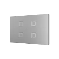 Zennio ZVITRXL4S Tecla RGB XL 4. PC-ABS Емкостная кнопка, 4 кнопки