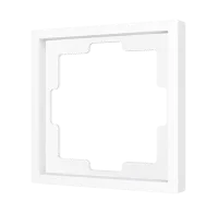 Zennio ZS70FR1W Рамка 70 x 70 для розеток, ZS72, цвет: Белый