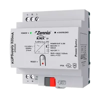 Zennio ZPSU320 Универсальный блок питания KNX 320 мА с дополнительным выходом, KUPSupply 320mA