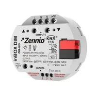 Zennio ZDI-IBD InBOX DIM/Диммер KNX универсальный (RLC, LED, CFL), 1-канальный, 2 входа