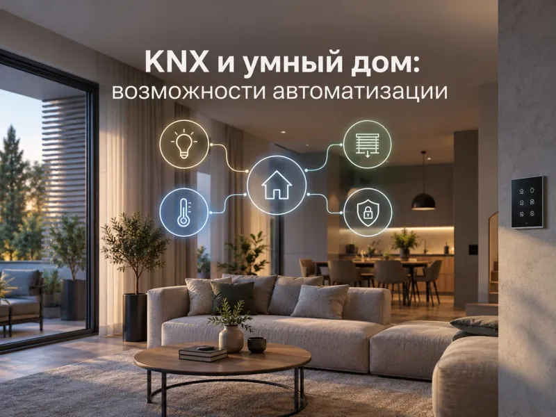 KNX и умный дом: возможности автоматизации