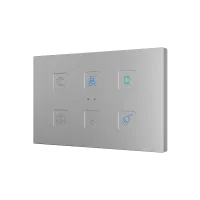 Zennio ZVITRXL6 Tecla RGB XL 6. PC-ABS Емкостная кнопка, 6 кнопок