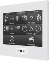 Zennio ZVI-Z35-W Z35/Панель KNX ёмкостная сенсорная с 3,5-дюймовым дисплеем