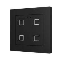 Zennio ZVITR55X4 Емкостный сенсорный переключатель с RGB-подсветкой (55 x 55 мм) Tecla RGB 55