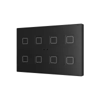 Zennio ZVITRXL8A Tecla RGB XL 8. PC-ABS Емкостная кнопка, 8 кнопок