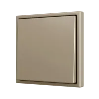 Zennio ZS701PB2C ZS70, Простая мягкая кнопка для 2 бинарных входов 70x70 мм – Шампанское