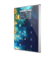 Zennio ZVI-TMDV-C TMD-Display View / Контроллер комнатный KNX, 8 сенсорных кнопок, дисплей 1.8 дюймов с меню