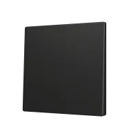Zennio ZS70CSOFT11A ZS70, Крышка для мягкой кнопки Simple KNX 70x70 мм, Наклон вниз, Антрацитовый