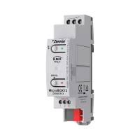 Zennio ZIOMCB12 MicroBOX 12. Релейный актуатор KNX с поддержкой KNX Secure - 1 выход 16 А/230В, 2 входа