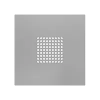Zennio ZS70CRBOXS ZS70. RingBOX - накладка на дверной звонок KNX 70x70 мм, серебряный