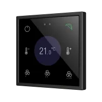 Zennio ZVIFR70D Выключатель сенсорный KNX Flat RGB 70 Display, 70x70, кастомизируемый