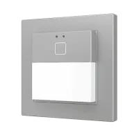 Zennio ZPDW1V2S Presentia W1 v2. Датчик движения KNX для настенного монтажа — 1 кнопка — серебристый