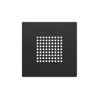 Zennio ZS55CRBOXA ZS55. RingBOX - накладка на дверной звонок KNX 55x55 мм, антрацит