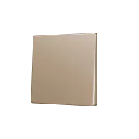 Zennio ZS55CSOFT11C ZS55, Крышка для кнопки Simple KNX Soft 55x55 мм, Наклон вниз, Шампанское