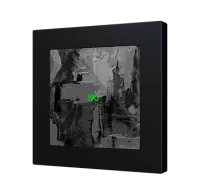 Zennio ZVIFR55X1 Емкостный сенсорный переключатель с RGB-подсветкой (55 x 55 мм) Flat RGB 55