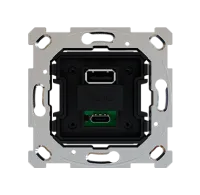 Zennio ZSI2UCA + ZS55C2UCAY Двойное зарядное устройство USB C+A 5 В / 3,5 А ZS55 – USB C+A Charger