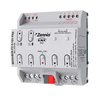 Zennio ZCL-FC010F MAXinBOX FC 0-10V FAN/Контроллер KNX для 2/4-х трубных фанкойлов