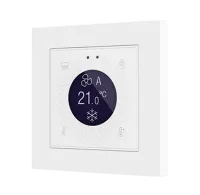 Zennio ZVIF55DV2 Емкостная сенсорная панель с дисплеем (55 x 55 мм) Flat 55 Display v2