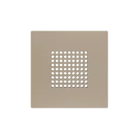 Zennio ZS55CRBOXC ZS55. RingBOX - накладка на дверной звонок KNX 55x55 мм, шампань
